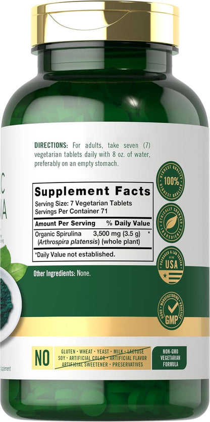 Organic Spirulina Superfood Tablets™