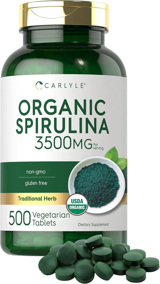 Organic Spirulina Superfood Tablets™